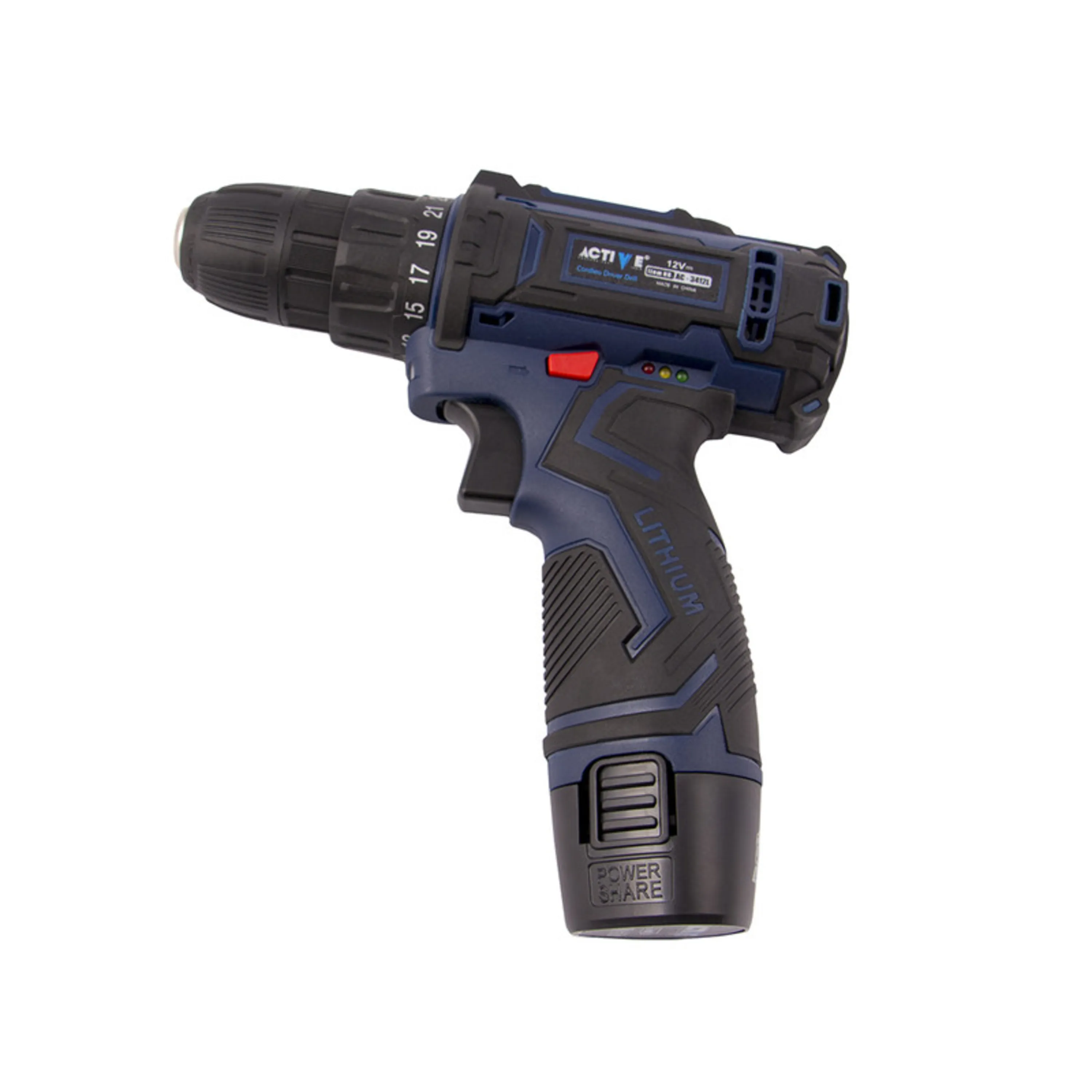 دریل پیچ گوشتی شارژی اکتیو مدل AC-3412L